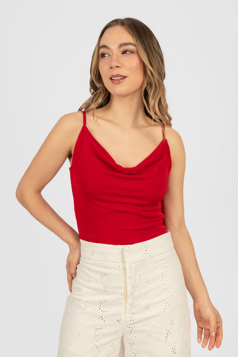 Top Nicole - Rojo