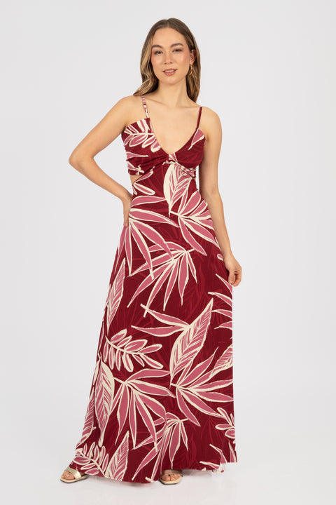 Vestido Aruba - Ciruela