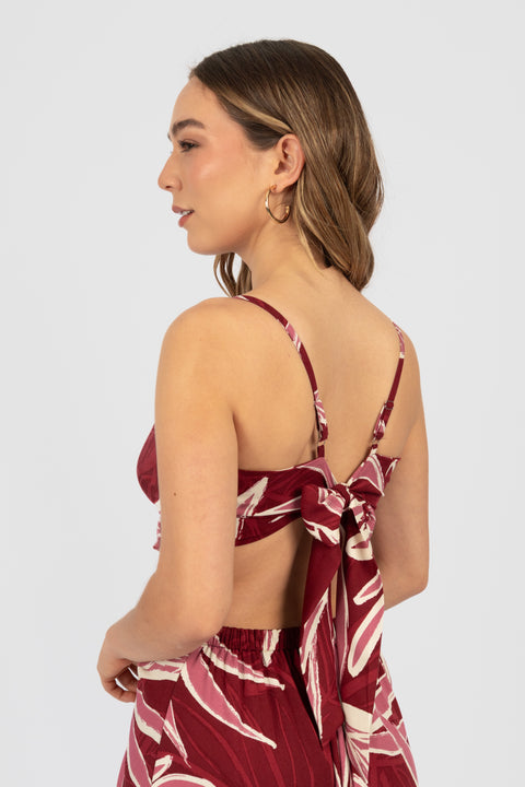 Vestido Aruba - Ciruela