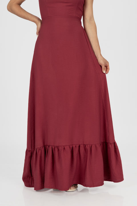 Vestido Tatty - Vino