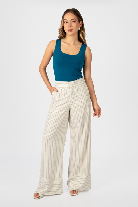 Pantalón Patty - Azul Listado