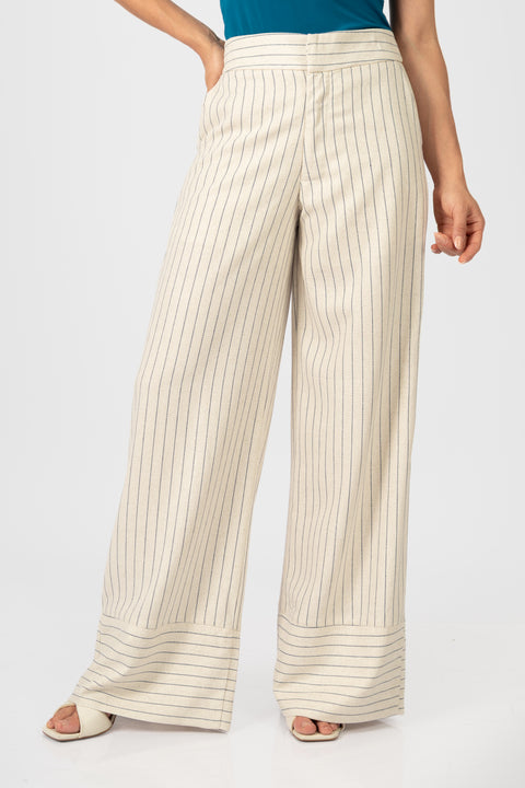 Pantalón Patty - Azul Listado