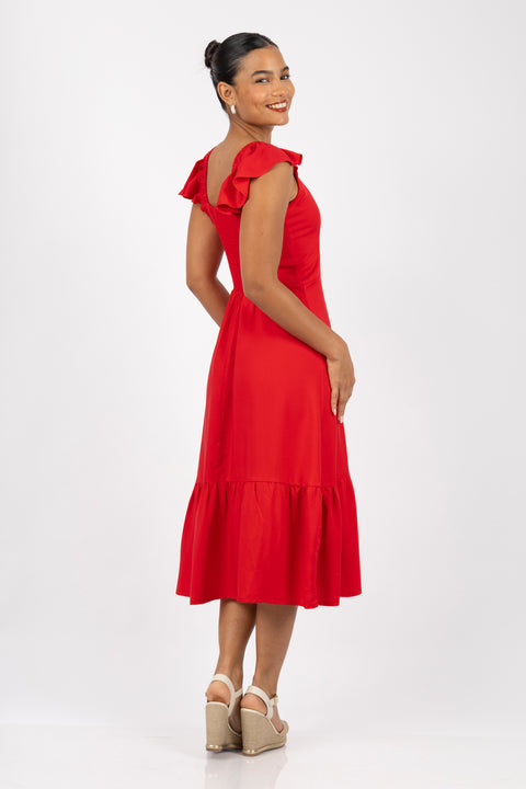 Vestido Francis - Rojo