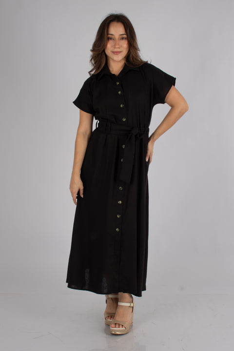 Vestido Valeska - Negro