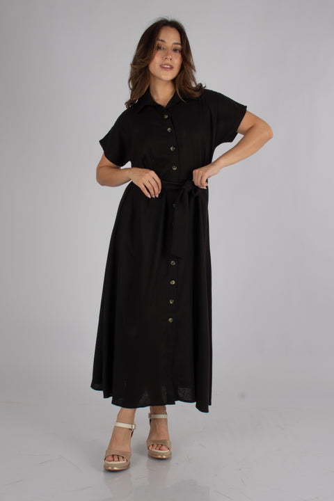 Vestido Valeska - Negro