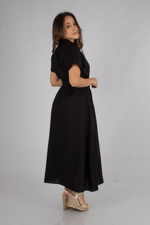 Vestido Valeska - Negro