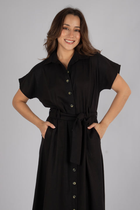 Vestido Valeska - Negro