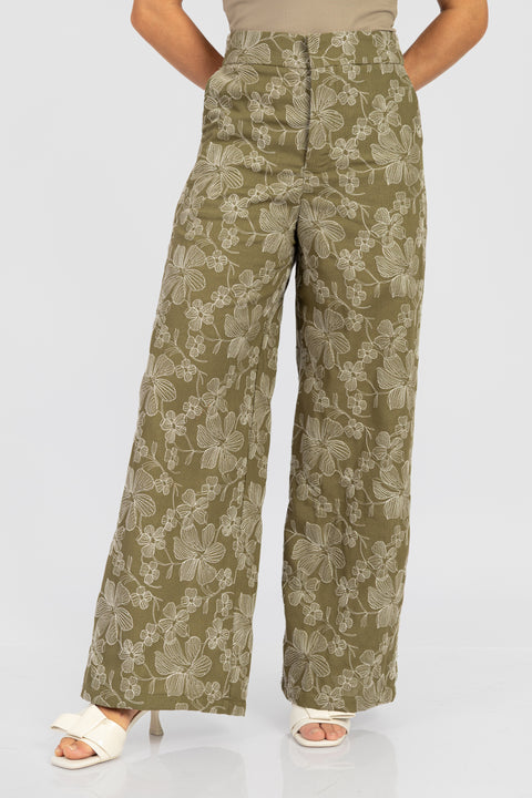 Pantalón Flavia - Verde