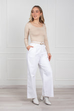 Cargar imagen en el visor de la galería, PANTALON ORIANA BLANCO
