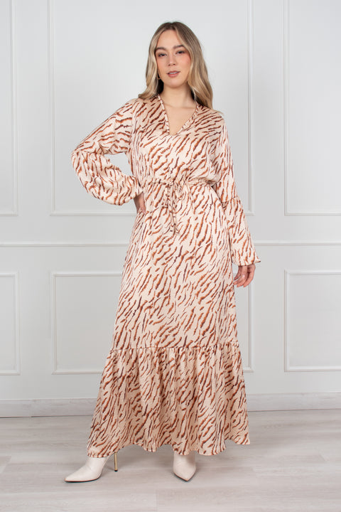 Vestido Thais - Camel