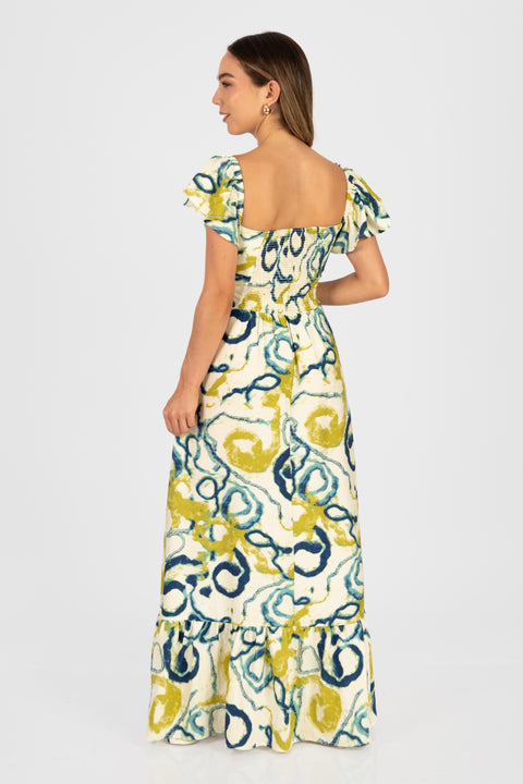 Vestido Juliana - Pistacho