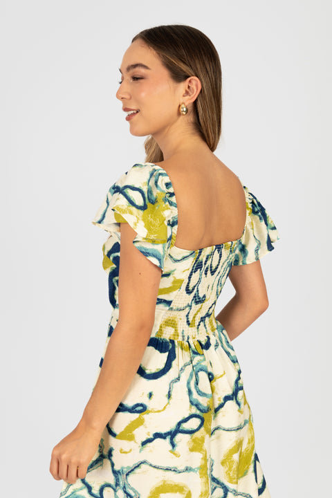 Vestido Juliana - Pistacho