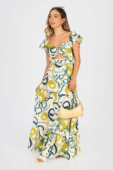 Vestido Juliana - Pistacho