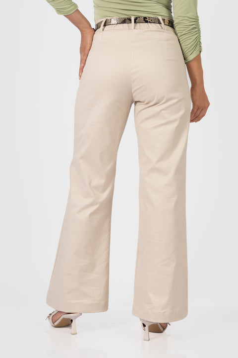 Pantalón Megan - Crema