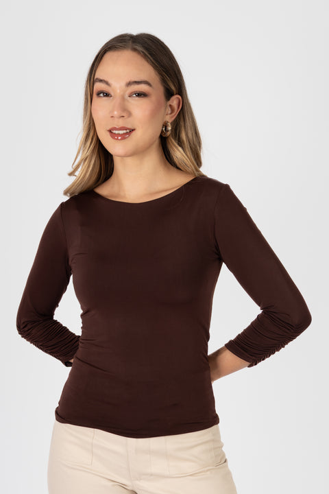 Polo Zoe - Chocolate