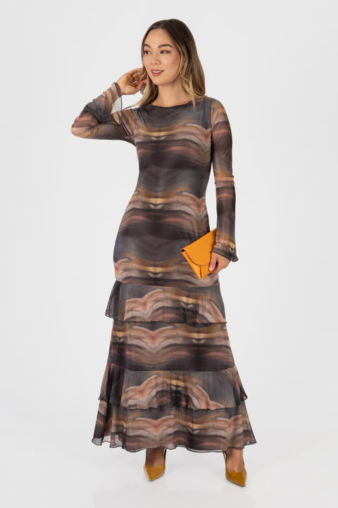 Vestido Charlotte - Chocolate