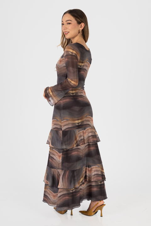 Vestido Charlotte - Chocolate