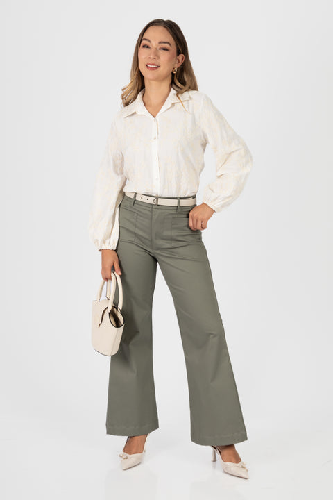 Pantalón Megan - Verde Olivo