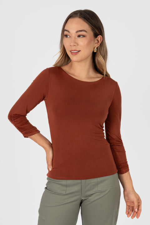 Polo Zoe - Terracota