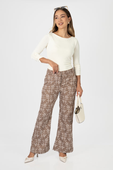 Pantalon Tracy - Marrón