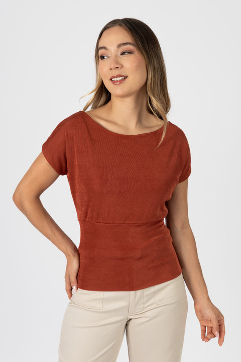 Top Cielo - Terracota