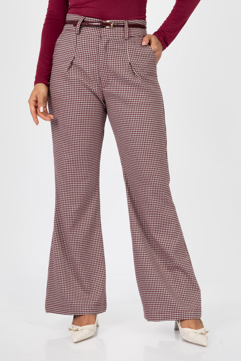 Pantalon Bianca - Guinda