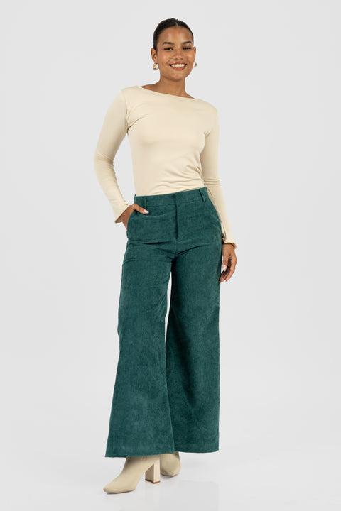 Pantalon Alessia - Verde Esmeralda