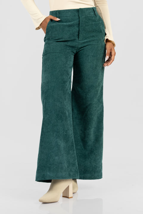 Pantalon Alessia - Verde Esmeralda