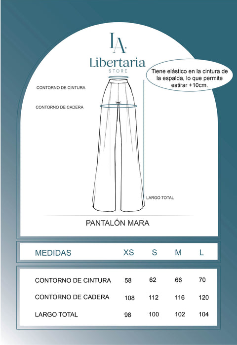 Pantalon Mara - Vino