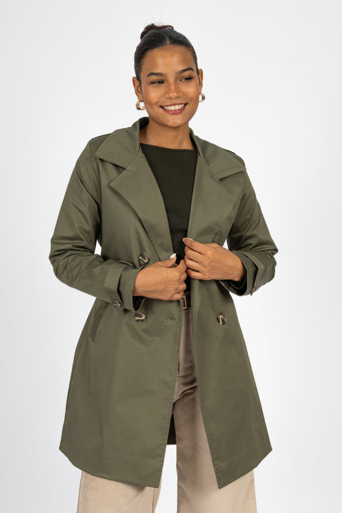 Gabardina Amanda - Verde