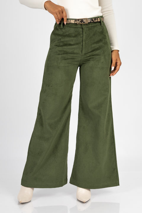Pantalon Alessia - Verde Olivo