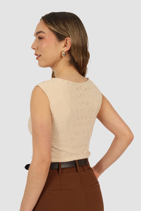 Top Isabel - Beige