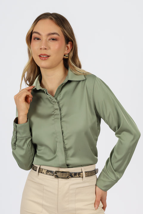 Blusa Brescia - Verde Manzana