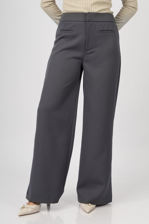 ⁠Pantalón Marbella - Plomo
