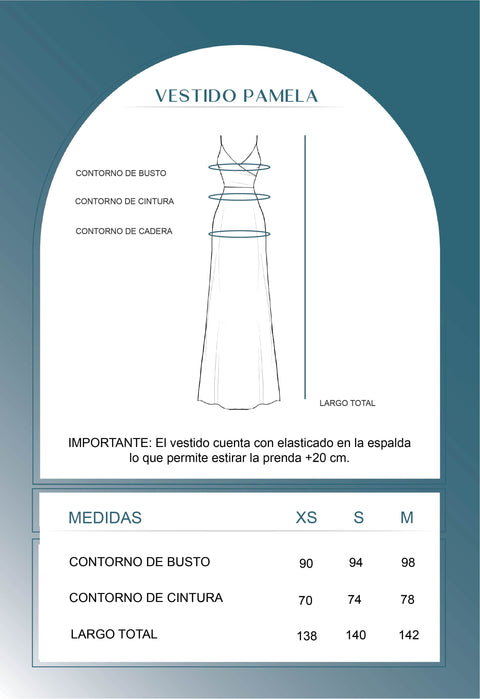 Vestido Pamela - Rosado