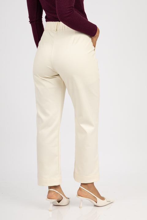 Pantalón Andrea - Crema