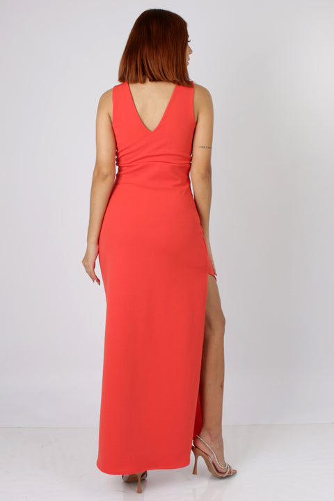 Vestido Layla - Coral